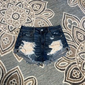 American eagle hi-rise festival shorts